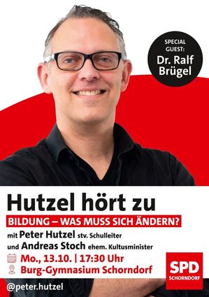 Schorndorfer Landtagskandidat Peter Hutzel