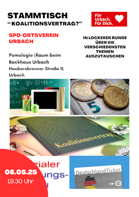 Stammtisch Koalitionsvertrag?
